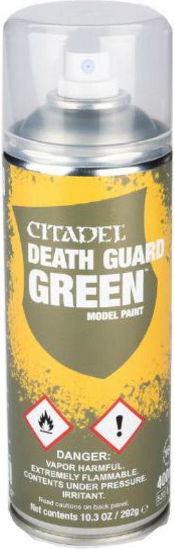 PEINTURE -  CITADEL SPRAY - DEATH GUARD GREEN SPRAY PAINT / PRIMER