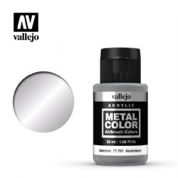PEINTURE VALLEJO -  ALUMINIUM -  METAL COLOR VAL-MTC #77701