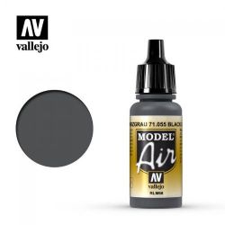 PEINTURE VALLEJO -  BLACK GREY (17 ML) -  MODEL AIR VAL-MA #71055