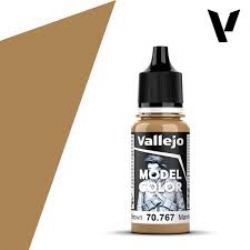 PEINTURE VALLEJO -  DESERT BROWN -  MODEL COLOR VAL-MC #70767