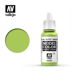 PEINTURE VALLEJO -  GREEN FLUORESCENT -  MODEL COLOR VAL-MC #70737