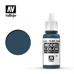 PEINTURE VALLEJO -  GUNMETAL BLUE -  MODEL COLOR VAL-MC #70800