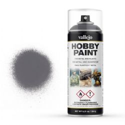 PEINTURE VALLEJO -  GUNMETAL - SPRAY PRIMER -  AEROSOL VAL-HPS #28031