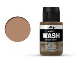 PEINTURE VALLEJO -  LAVIS MARRON FONCÉ -  MODEL WASH VAL-MW #76514