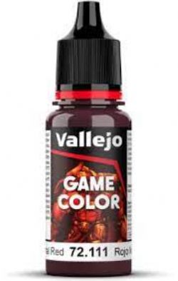 PEINTURE VALLEJO -  NOCTURNAL RED -  GAME COLOR 72111