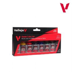 PEINTURE VALLEJO -  PACK DE 8 GAME COLOR INKS (18ML) -  GAME COLOR VAL #72296