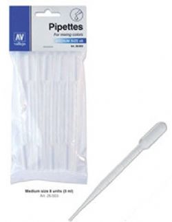 PEINTURE VALLEJO -  VAL T26003 PIPETTE MOYENNE -  TOOLS VAL-TOOL #T26003
