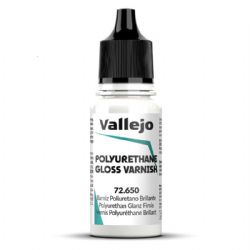 PEINTURE VALLEJO -  VERNIS POYURÉTHANE BRILLANT -  AUXILIARY VAL-GC #72650