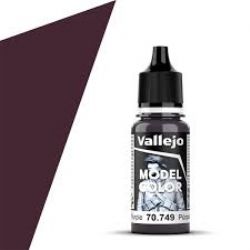 PEINTURE VALLEJO -  VIOLET FONCÉ -  MODEL COLOR VAL-MC #70749