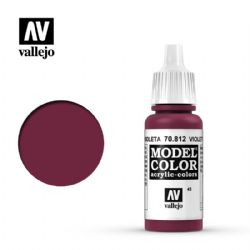 PEINTURE VALLEJO -  VIOLET RED -  MODEL COLOR VAL-MC #70812