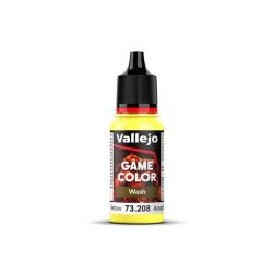 PEINTURE VALLEJO -  WASH JAUNE -  GAME COLOR 73208