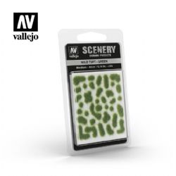 PEINTURE VALLEJO -  WILD TUFT - GREEN (4MM) -  SCENERY VAL-TUFT #SC406