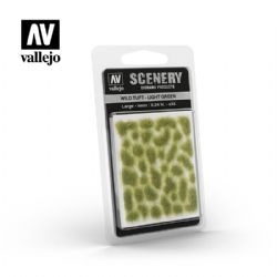 PEINTURE VALLEJO -  WILD TUFT - LIGHT GREEN (6 MM) -  SCENERY VAL-TUFT #SC417