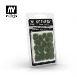 PEINTURE VALLEJO -  WILD TUFT - STRONG GREEN (12 MM) -  SCENERY VAL-TUFT #SC427