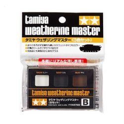 PEINTURE -  WEATHERING MASTER SET B (NEIGE, SUIE, ROUILLE)