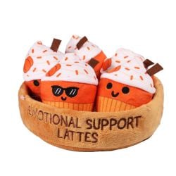 PELUCHE EMOTIONAL SUPPORT -  PELUCHE LATTE