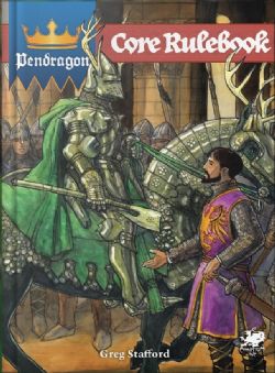 PENDRAGON -  LIVRE DE RÈGLES (ANGLAIS) -  RÈGLE DE BASE
