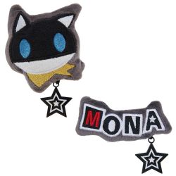 PERSONA 5 -  BARRETTE EN PELUCHE DE MONA -  PERSONA 5 ROYAL
