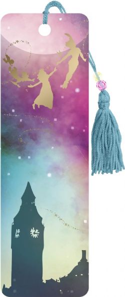 PETER PAN -  SILHOUETTES VOLANTES - MARQUE-PAGE AVEC POMPON (22 X 7 CM) -  DISNEY