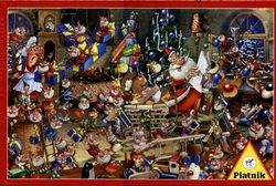 PIATNIK -  LE TUMULTE DE NOËL (1000 PIÈCES) -  CHRISTMAS COLLECTION