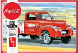 PICKUP -  COCA-COLA '40 WILLY'S PICKUP TRUCK 1:25