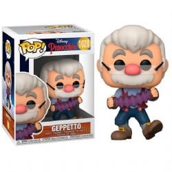 PINOCCHIO -  FIGURINE POP! EN VINYLE DE GEPPETTO AVEC ACCORDÉON (10 CM) 1028