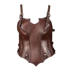 PLASTRONS -  CORSET KENDRA, 2E ÉDITION - BRUN