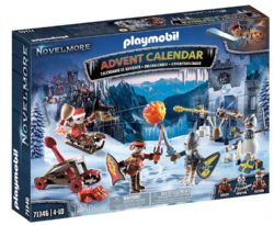 PLAYMOBIL -  CALENDRIER DE L'AVENT - NOËL DES CHEVALIERS NOVELMORE (127 PIÈCES) 71346