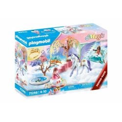 PLAYMOBIL -  CALÈCHE ET CHEVAL AILÉ (101 PIÈCES) 71246