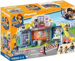 PLAYMOBIL -  CENTRE D'OPÉRATION MOBILE (80 PIÈCES) 70830