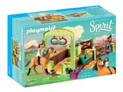 PLAYMOBIL -  LUCKY ET SPIRIT AVEC BOX (57 PIÈCES) 9478