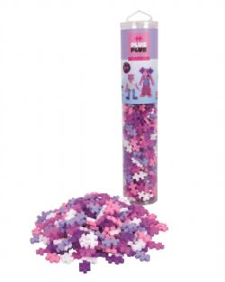 PLUS PLUS TUBES -  MÉLANGE PAILLETÉ (240 PIÈCES)