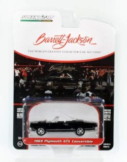 PLYMOUTH -  GTX CONVERTIBLE 1969  - 1/64 -  BARRETT-JACKSON 50TH ANNIVERSARY