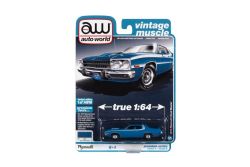 PLYMOUTH -  ROAD RUNNER 1973 - VERSION B - 1/64 -  VINTAGE MUSCLE