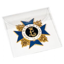 POCHETTE DE PROTECTION POUR MÉDAILLES ET INSIGNES MILITAIRES (PAQUET DE 50)