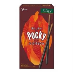 POCKY -  CHOCOLAT NOIR - 60% CACAO (70G)