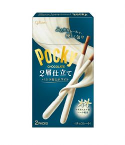 POCKY -  VANILLE DOUBLE NAPAGE - ÉDITION JAPONAISE LIMITÉE (62 G)
