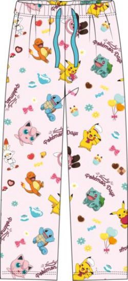 POKEMON -  PANTALONS DE PYJAMA DE PIKACHU ET AMIS