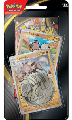 POKÉMON -  BASE SET - LYCANROC CHECKLANE BLISTER PACK (ANGLAIS) SV10 -  SCARLET & VIOLET