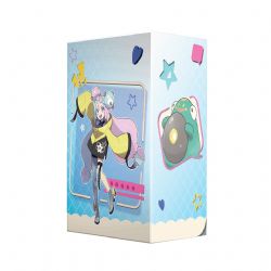 POKÉMON -  BOÎTE EN PLASTIQUE POUR DECK - IONO ET AMPIBIDOU (75)