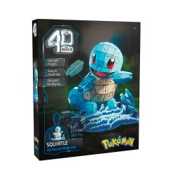 POKÉMON -  CARAPUCE (180 PIÈCES) -  4D BUILD