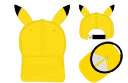 POKÉMON -  CASQUETTE AJUSTABLE DE PIKACHU AVEC OREILLES 3D