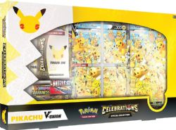 POKÉMON -  CELEBRATIONS - SPECIAL COLLECTION PIKACHU V-UNION (ANGLAIS) -  SWORD & SHIELD