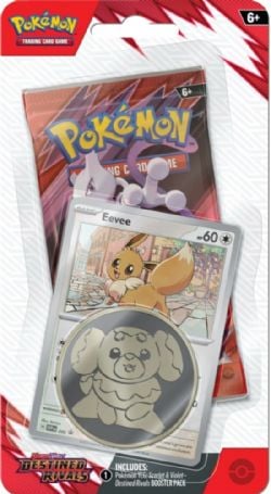POKÉMON -  DESTINED RIVALS - EEVEE CHECKLANE BLISTER PACK (ANGLAIS) SV10 -  SCARLET & VIOLET