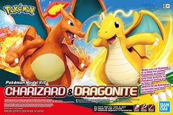 POKÉMON -  DRACAUFEU & DRACOLOSSE MODÈLE À ASSEMBLER