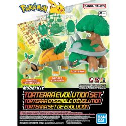 POKÉMON -  EG - MODÈLE À ASSEMBLER DE LA CHAÎNE D'ÉVOLUTION DE TORTERRA -  ENTRY GRADE