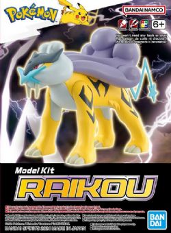 POKÉMON -  EG - RAIKOU MODÈLE À ASSEMBLER 10 -  ENTRY GRADE