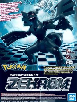 POKÉMON -  EG - ZEKROM MODÈLE À ASSEMBLER -  ENTRY GRADE