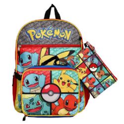 POKÉMON -  ENSEMBLE SAC À DOS ET BOITE À LUNCH