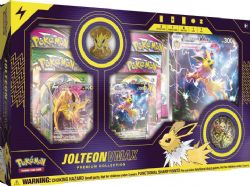 POKÉMON -  EVOLVING SKIES - JOLTEON VMAX PREMIUM COLLECTION (ANGLAIS) -  SWORD & SHIELD